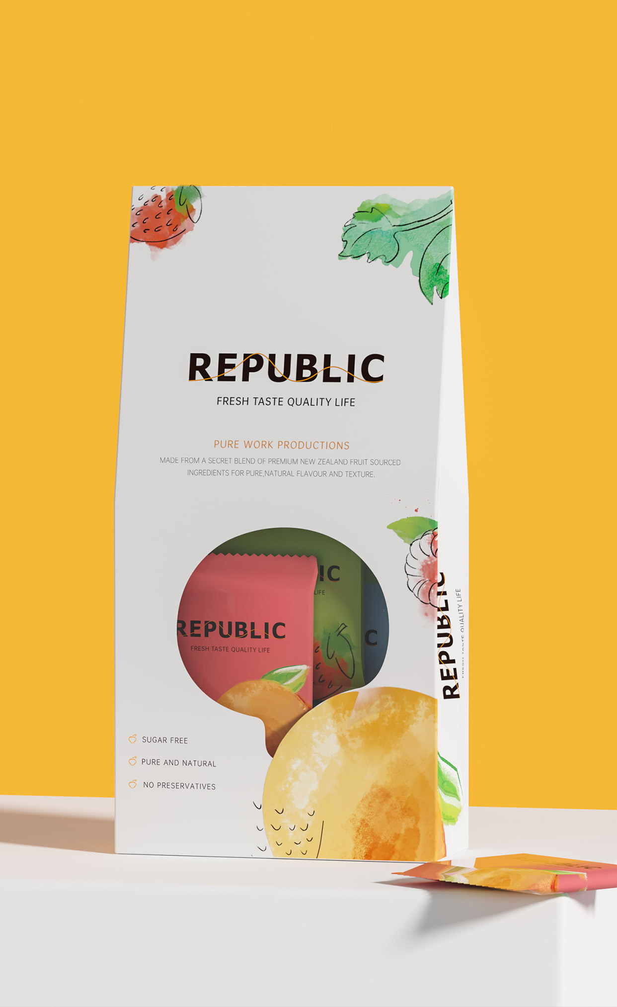 水果巧克力包裝設計  MB